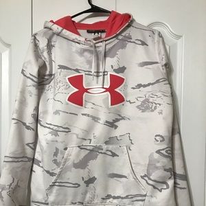 Under armour pull over hoodie